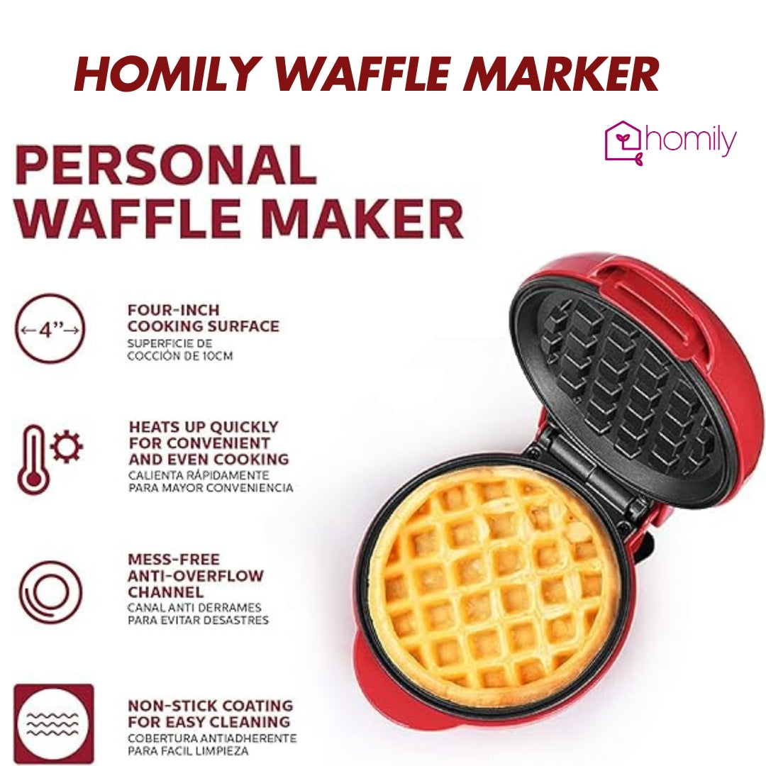 Homily Waffles Maker Machine For Home & Kitchen