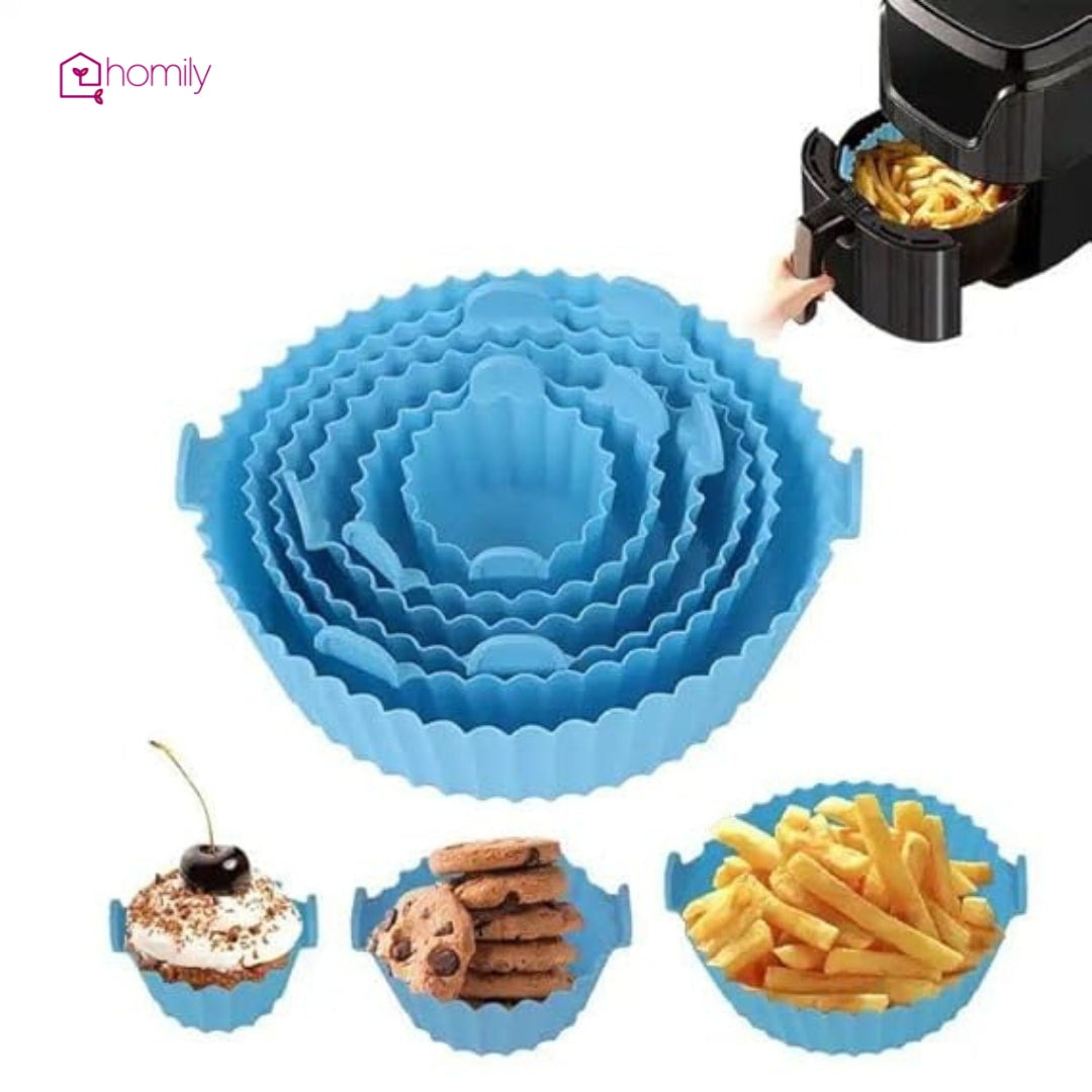 Homily Air Fryer Silicone Pot Set (6 pcs)