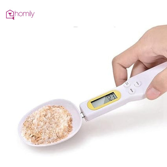 Homily Kitchen Food Digital Spoon Scale for Diet, Nutrition, Health, Fits, Baking & Cooking