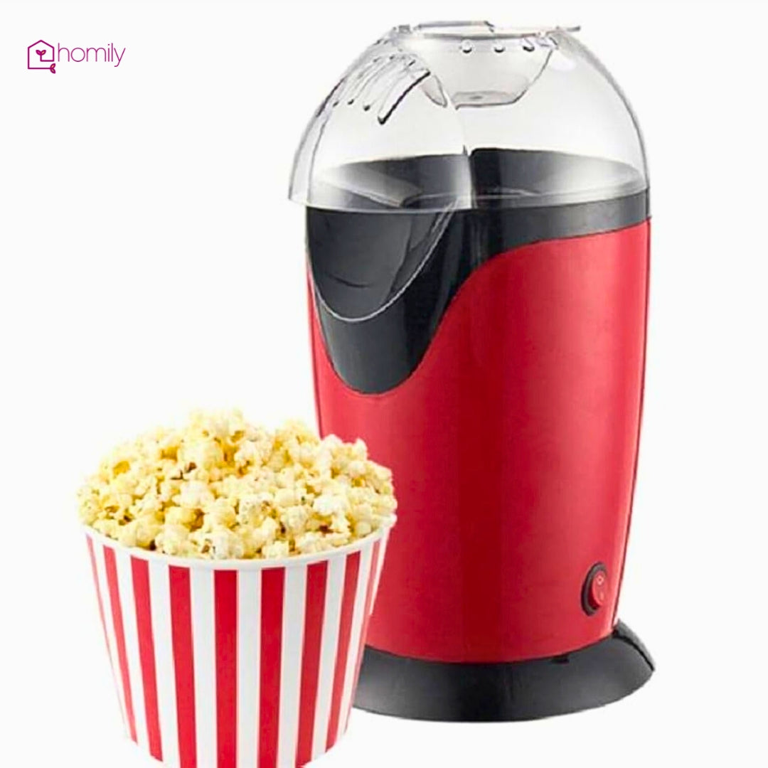 Homily Hot Air Popcorn Machine and Home Use Electric Popcorn Machine