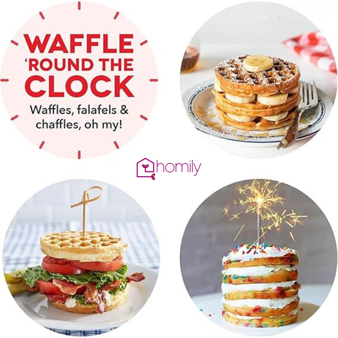 Homily Waffles Maker Machine For Home & Kitchen