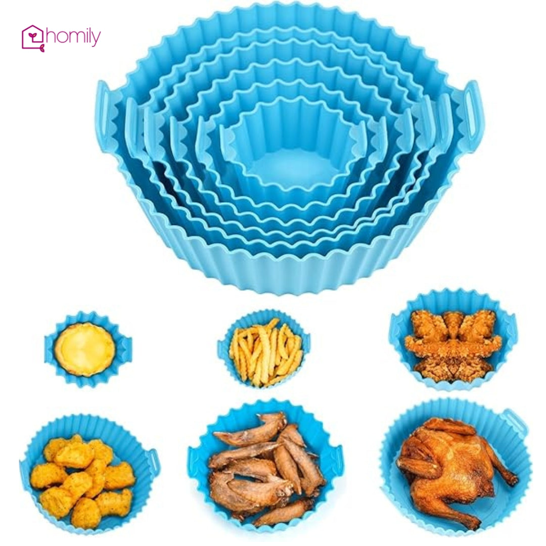 Homily Air Fryer Silicone Pot Set (6 pcs)