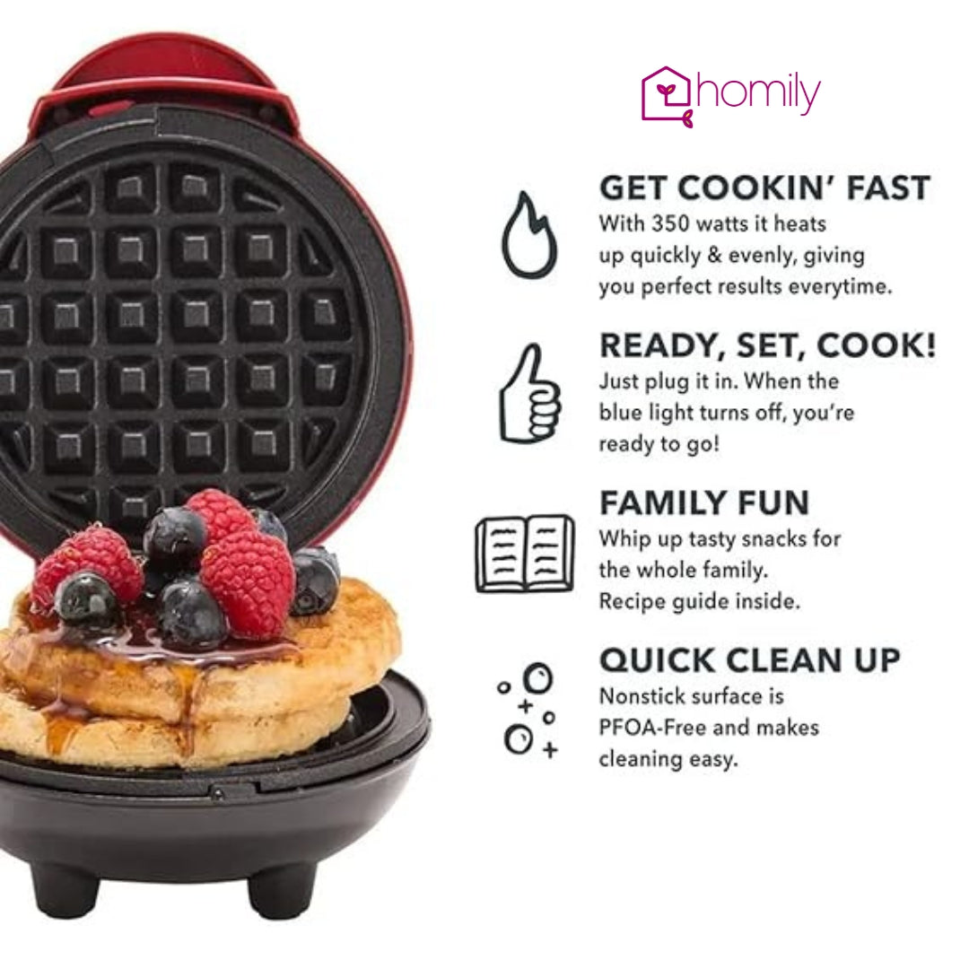 Homily Waffles Maker Machine For Home & Kitchen