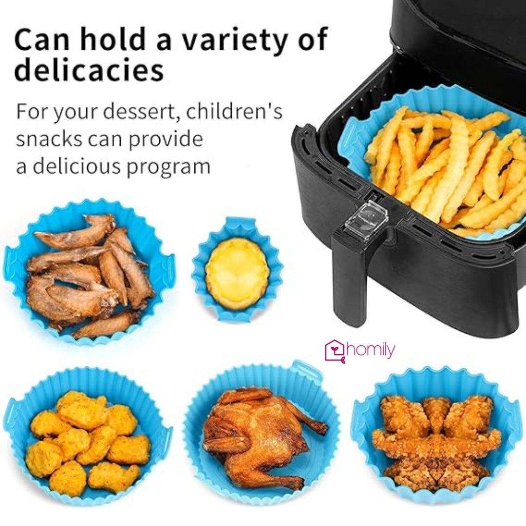 Homily Air Fryer Silicone Pot Set (6 pcs)